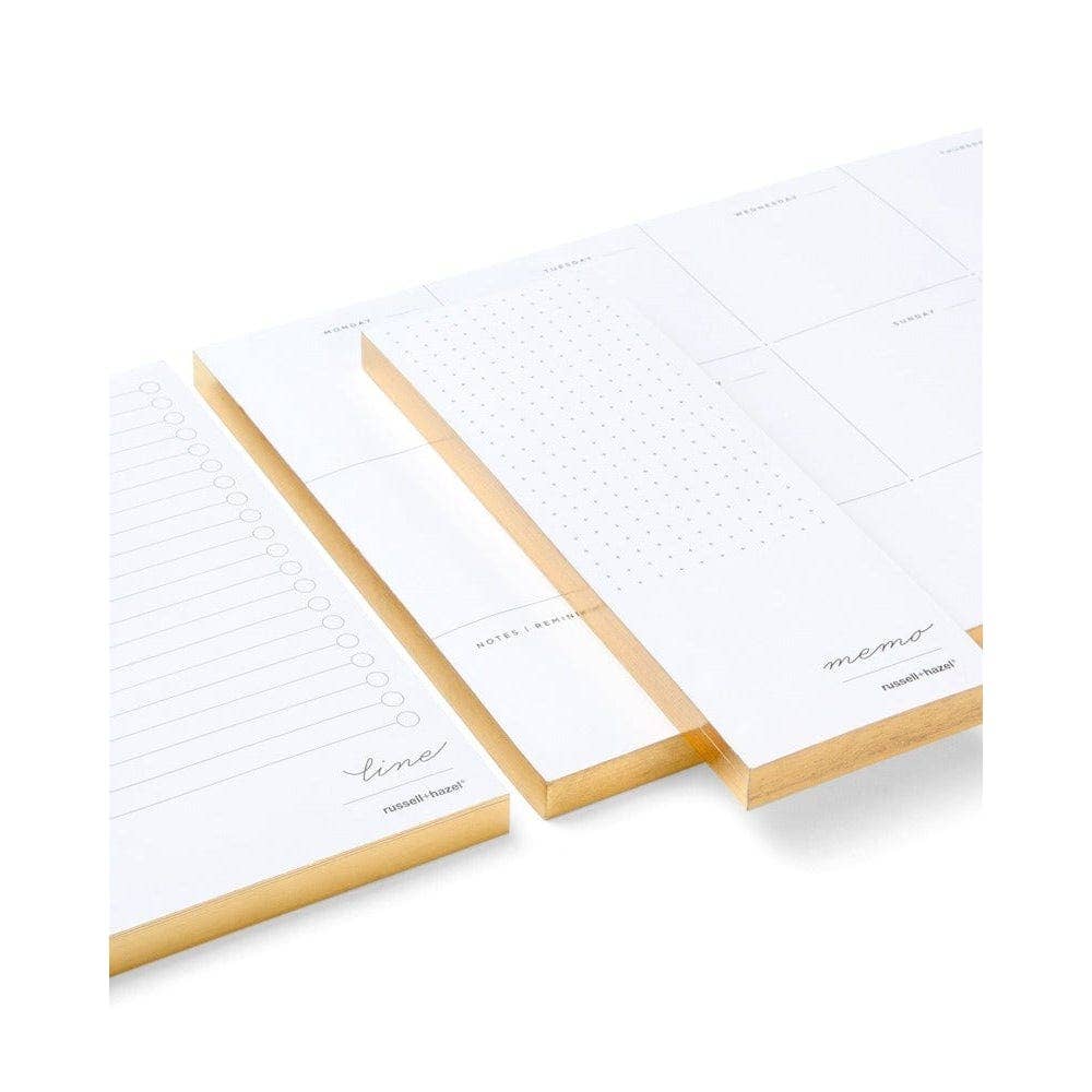 russell+hazel - Wholesale Notepad - Notepad Set - In Due Time3