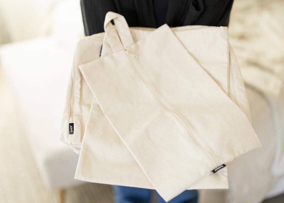 Mercy House Global - Wholesale Shoe Bag - Women's - Signature Cotton Travel Shoe Bag2