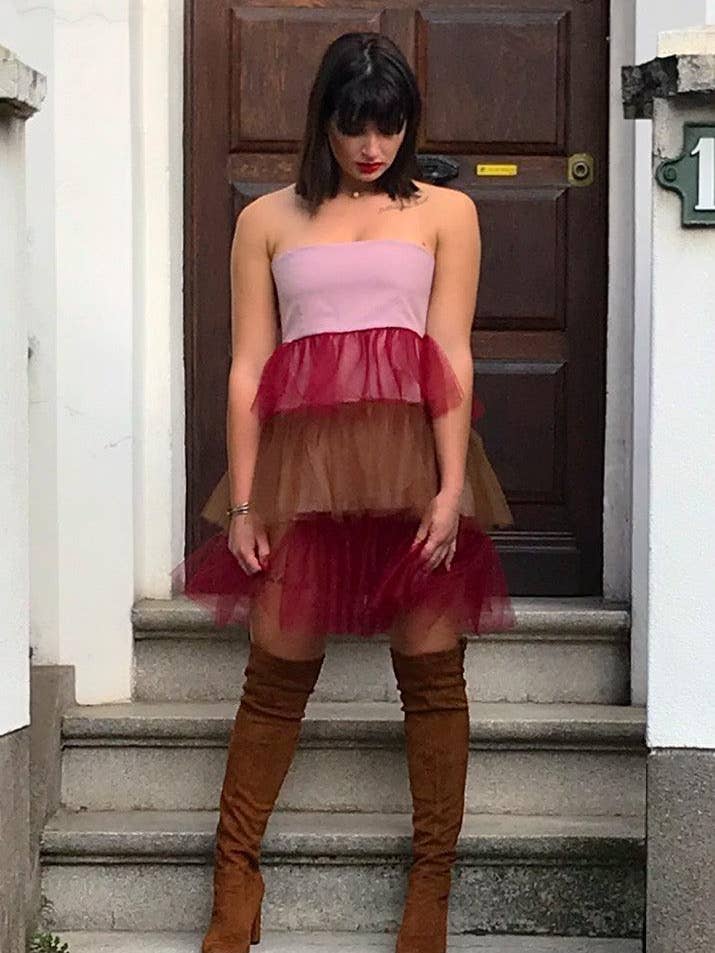 Kleidbustier mit Tüll Hanna für den Großhandel von A MOI PARIS