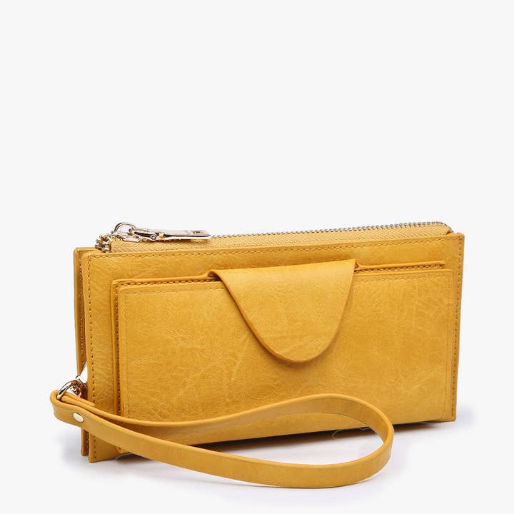 Jen & Co. - Wholesale Wallet - Women's - WL0004RF Kyla RFID Wallet w/ Snap Closure