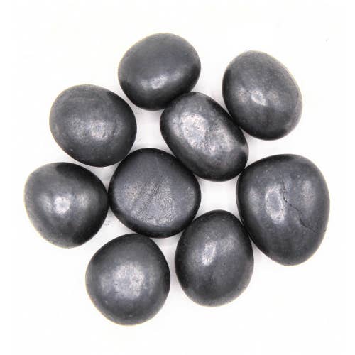 Shungite 'A' Tumbled Stones 200 gr for wholesale by Eastern Trading