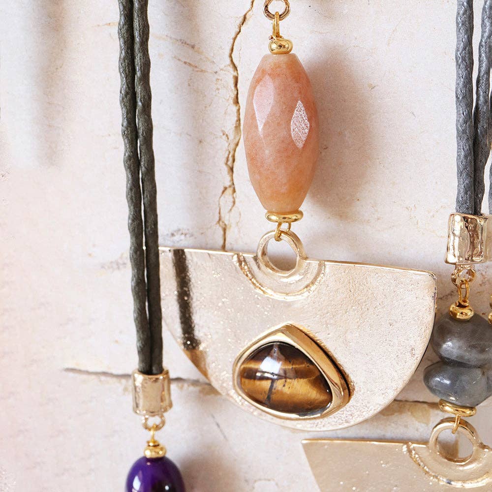 ÉMOLO – Gargantilha/coleira por atacado – Colar comprido Monsul VOLARE II12