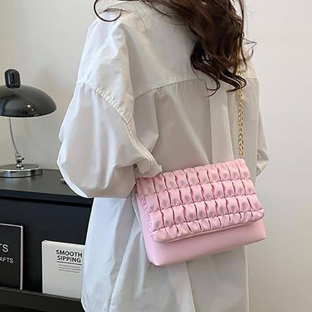 Sensibling Corp. - Wholesale Crossbody Bag - Women's - Faux Leather Quilted Padded Crossbody Bag0