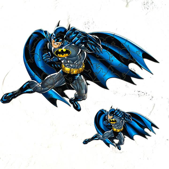 Max Woody™ - Wholesale Puzzle - Kids - Wood Jigsaw Puzzle Unique Shapes The Batman M Size 90 pcs4