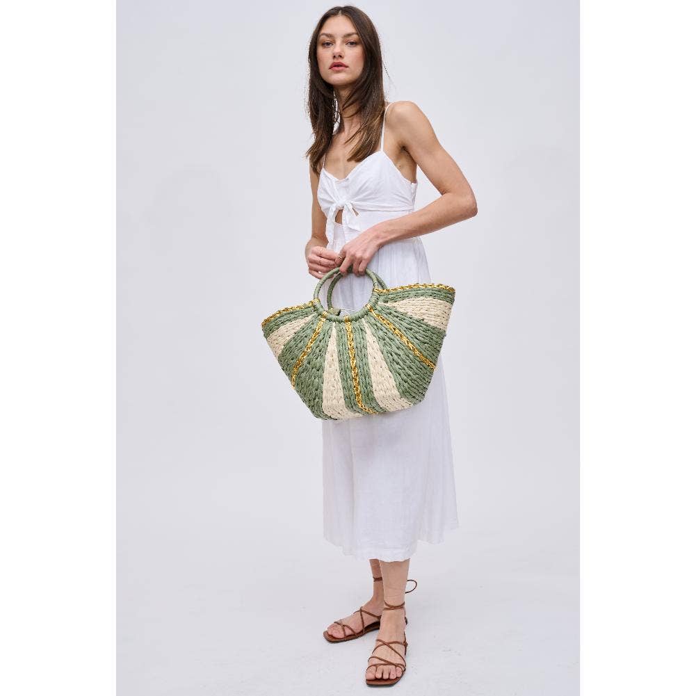 Urban Expressions - Wholesale Beach Bag - Carmen Straw Summer Beach Top Handle Tote22