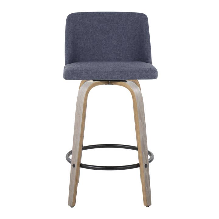 LumiSource and Grandview Gallery - Wholesale Stool - Toriano 26" Fixed Height Counter Stool Q - Set of 219