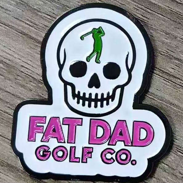 "golf in mind" multi-tool golf marker for wholesale by Fat Dad Golf Co.