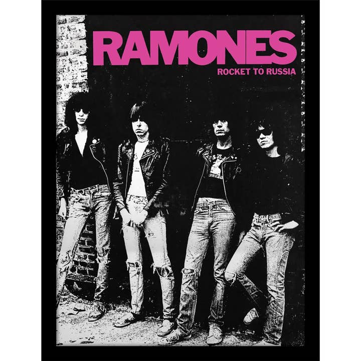 Pyramid International – Engroshandel Kunsttryk – Ramones (Rocket To Russia) Vægkunsttryk