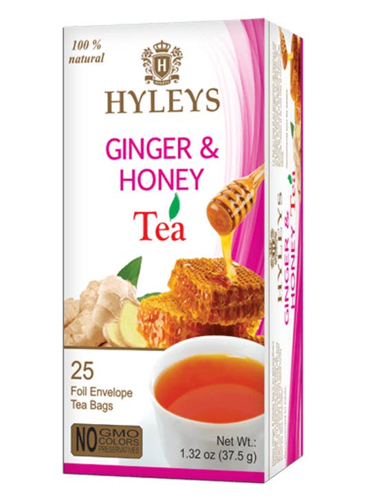 25 CT Ginger & Honey Tea for wholesale by Mekor LLC