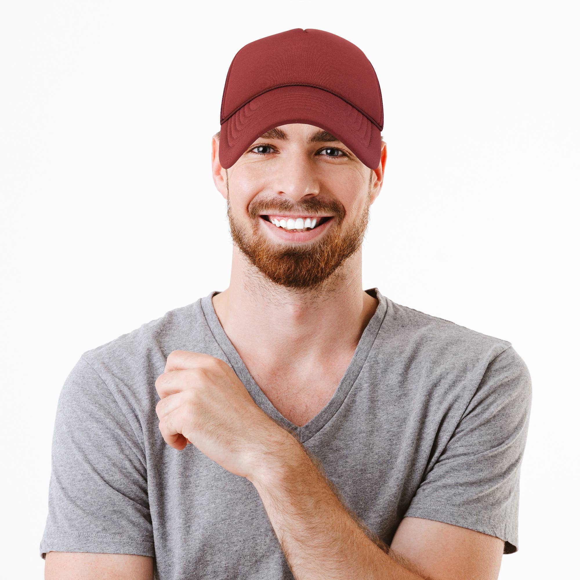 Dalix - Wholesale Trucker Hat - Unisex - DALIX Plain Blank Trucker Hat Mesh Cap31