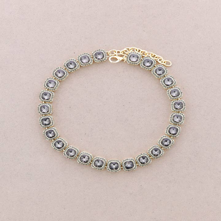 La Cuerda De Sol – wholesale Pärlarmband – Metallkristall halsband