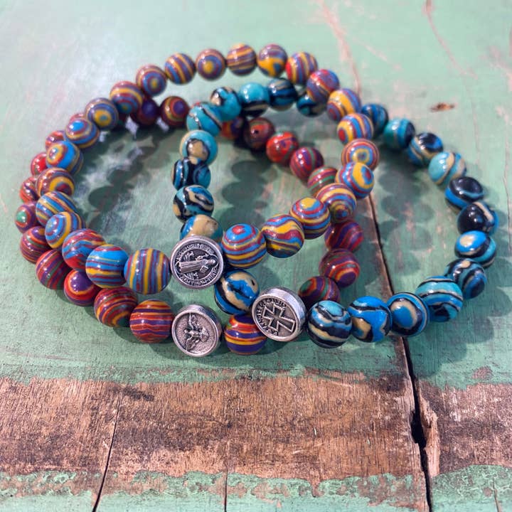 Love and Honor Jesus LLC - Wholesale Beaded Bracelet - Tie-Dye Bracelets3