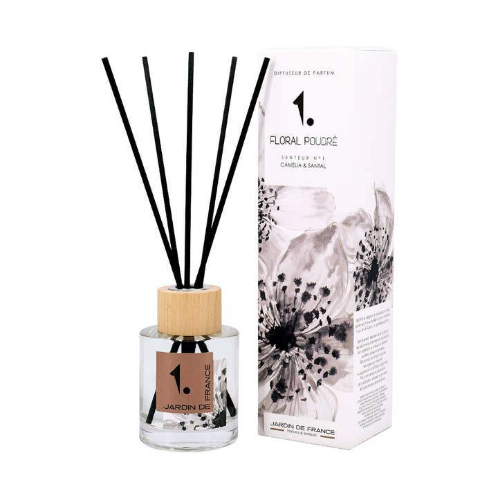 Difusor de perfume - Floral aveludado por atacado de Parfumerie Jardin De France