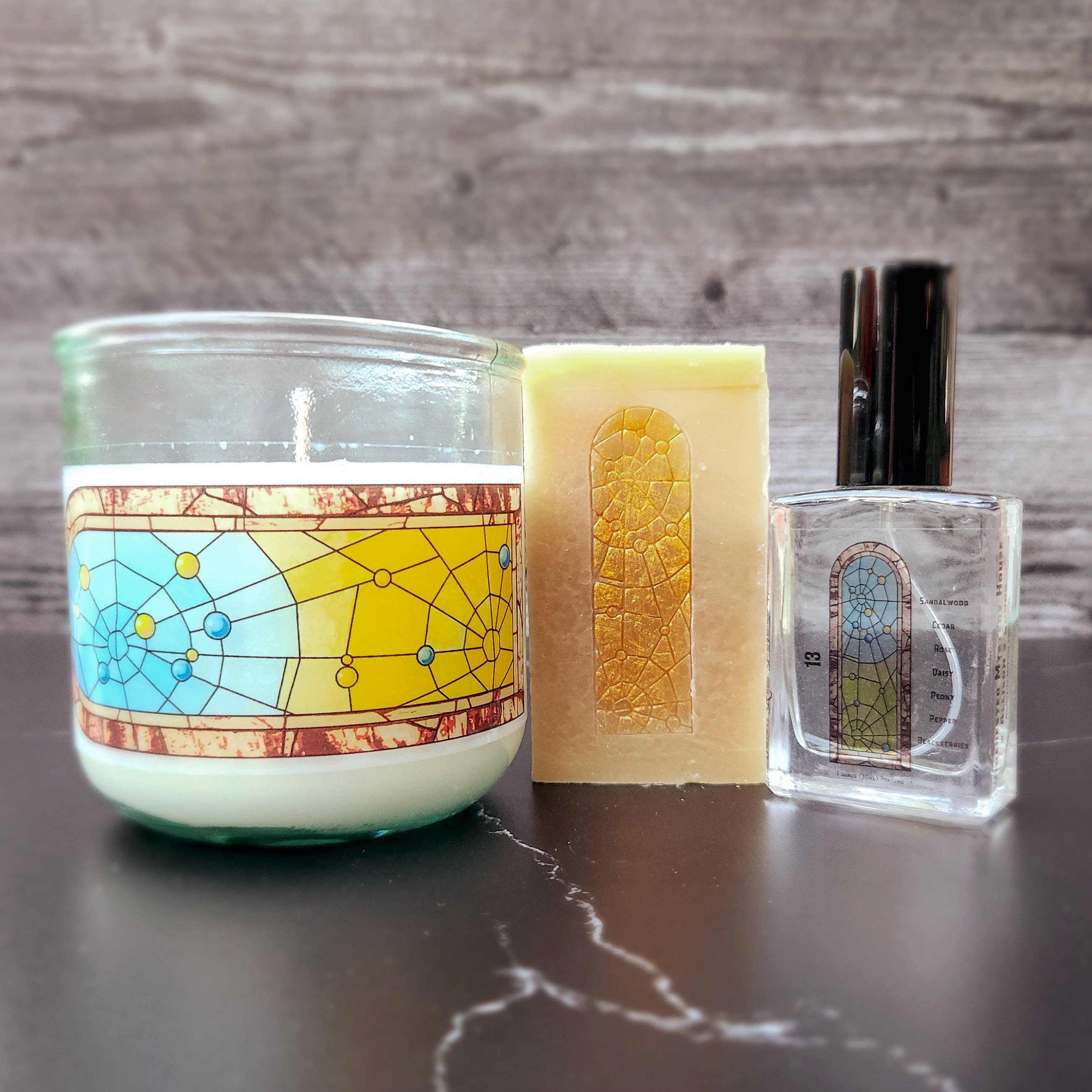 Allison's Goods - Venta al por mayor Velas en tarros - Vela 13: Vela Winchester Mystery House1