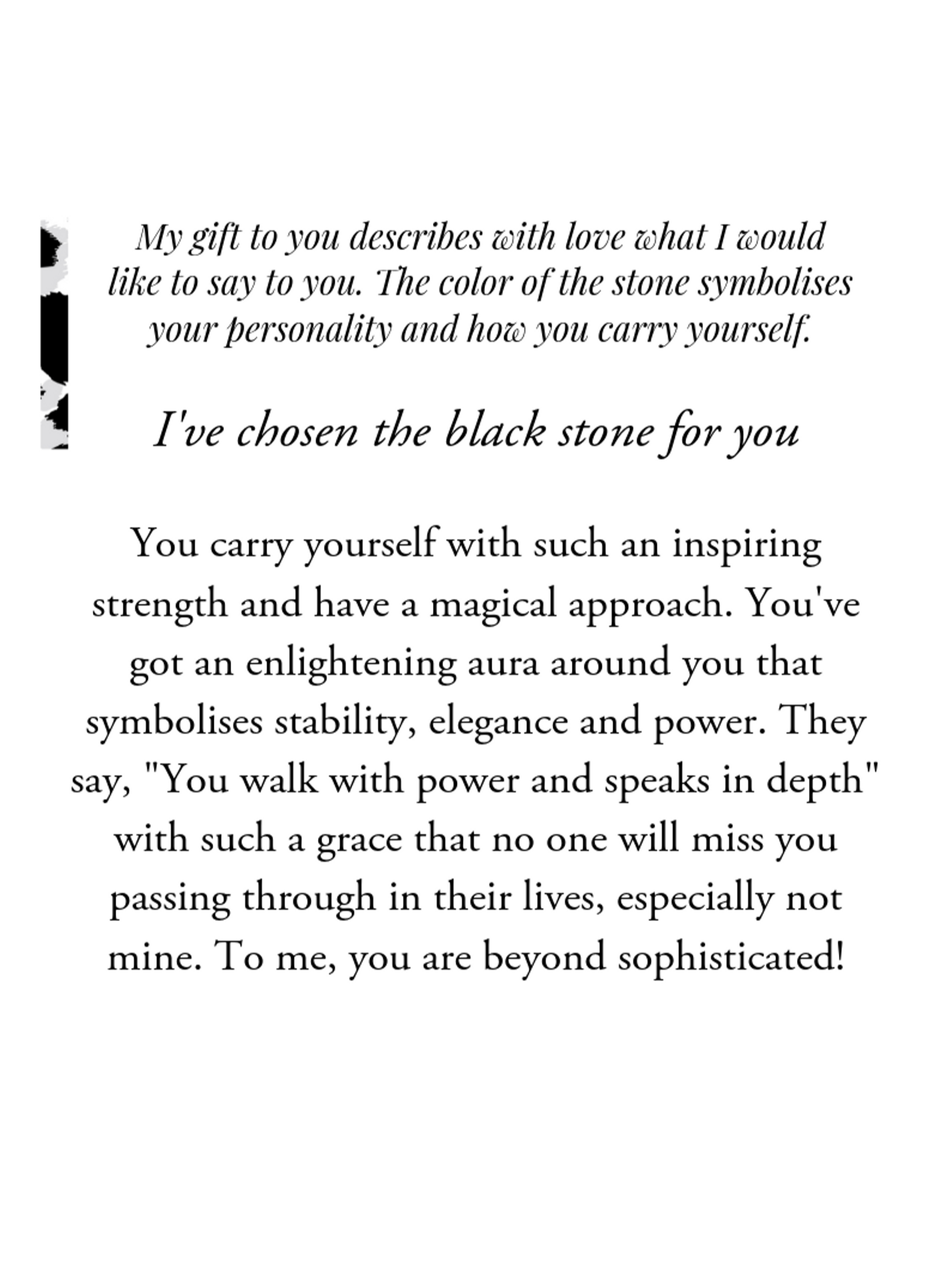 Star Of Sweden – Großhandel Cocktail-/Statement-Ring – Sag Ja! Verstellbarer Ring | Schwarzer, grauer und brauner Stein8