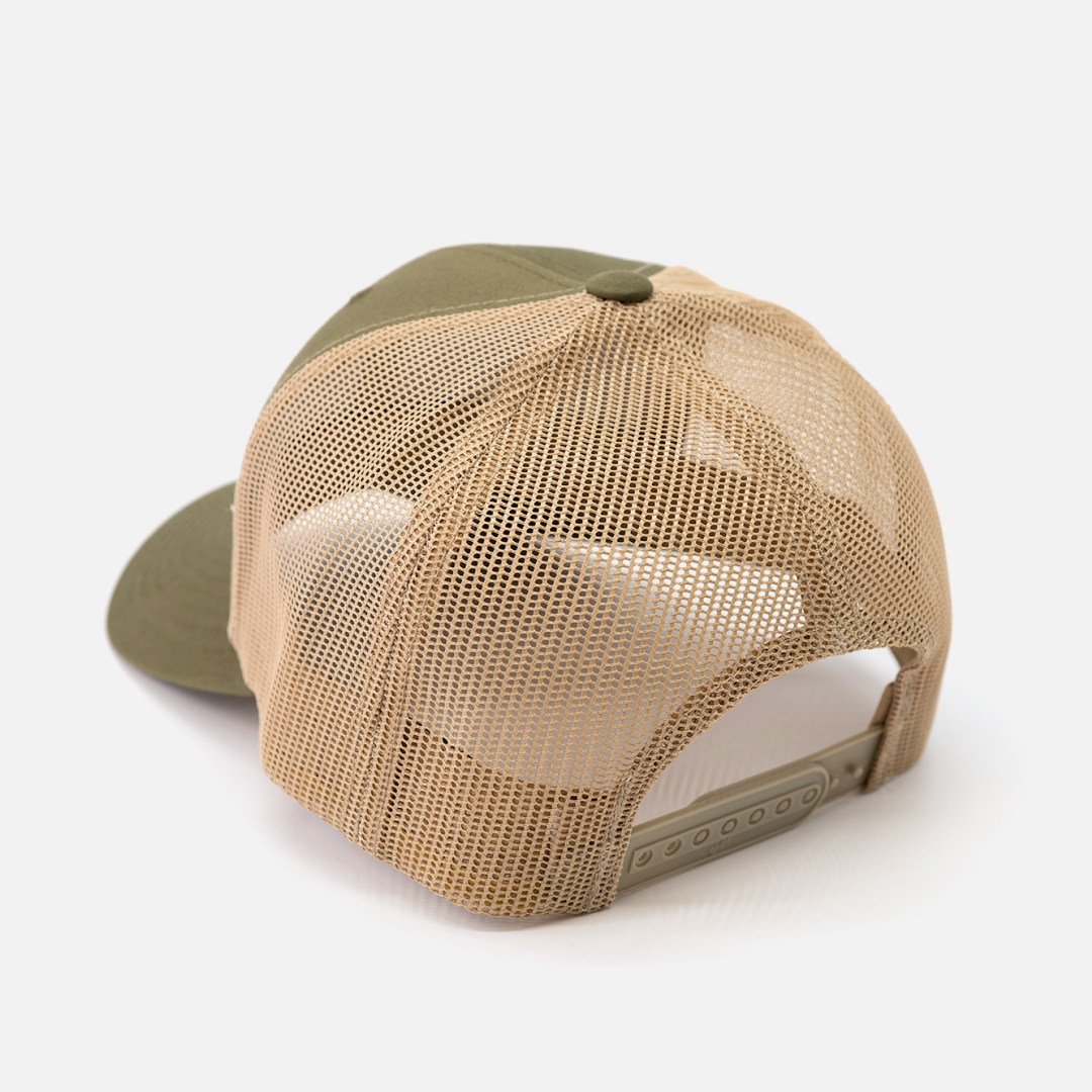 Range Leather Co. - Vente Casquette de camionneur – unisexe - Chapeau drapeau du Texas | Chapeau de camionneur à patch en cuir7