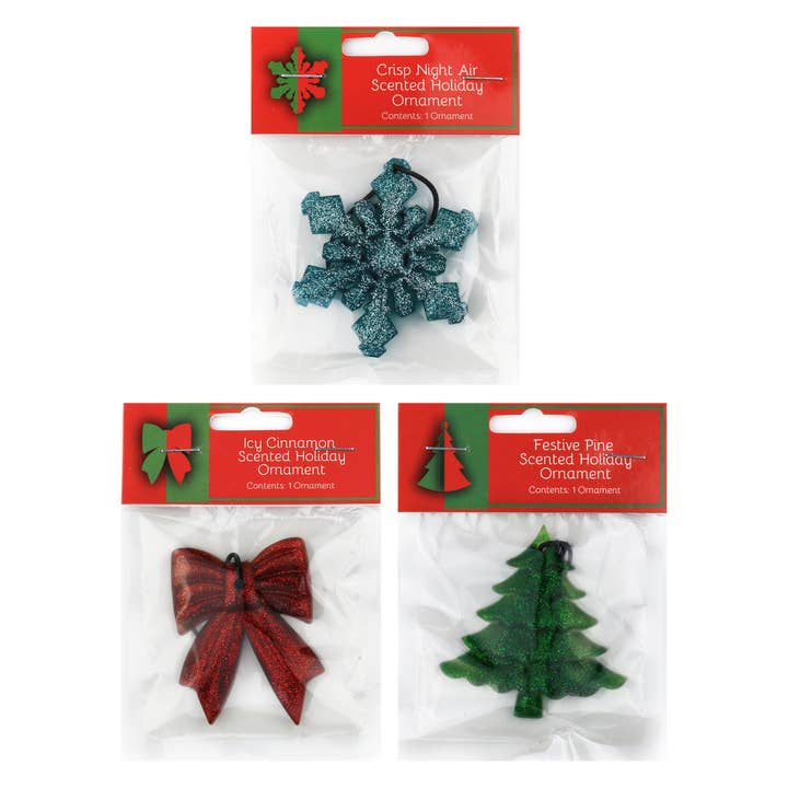 Belle Aroma® - Wholesale Retailer Display - Home & Living - Scented Holiday Ornaments - 72-count PDQ1