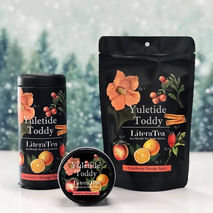 Yuletide Toddy Seasonal Holiday Cranberry Orange Spice Tea for wholesale by Fly Paper Products