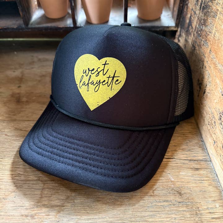 Left Grain - Wholesale Baseball Cap - Unisex - Love West Lafayette Foam Hat