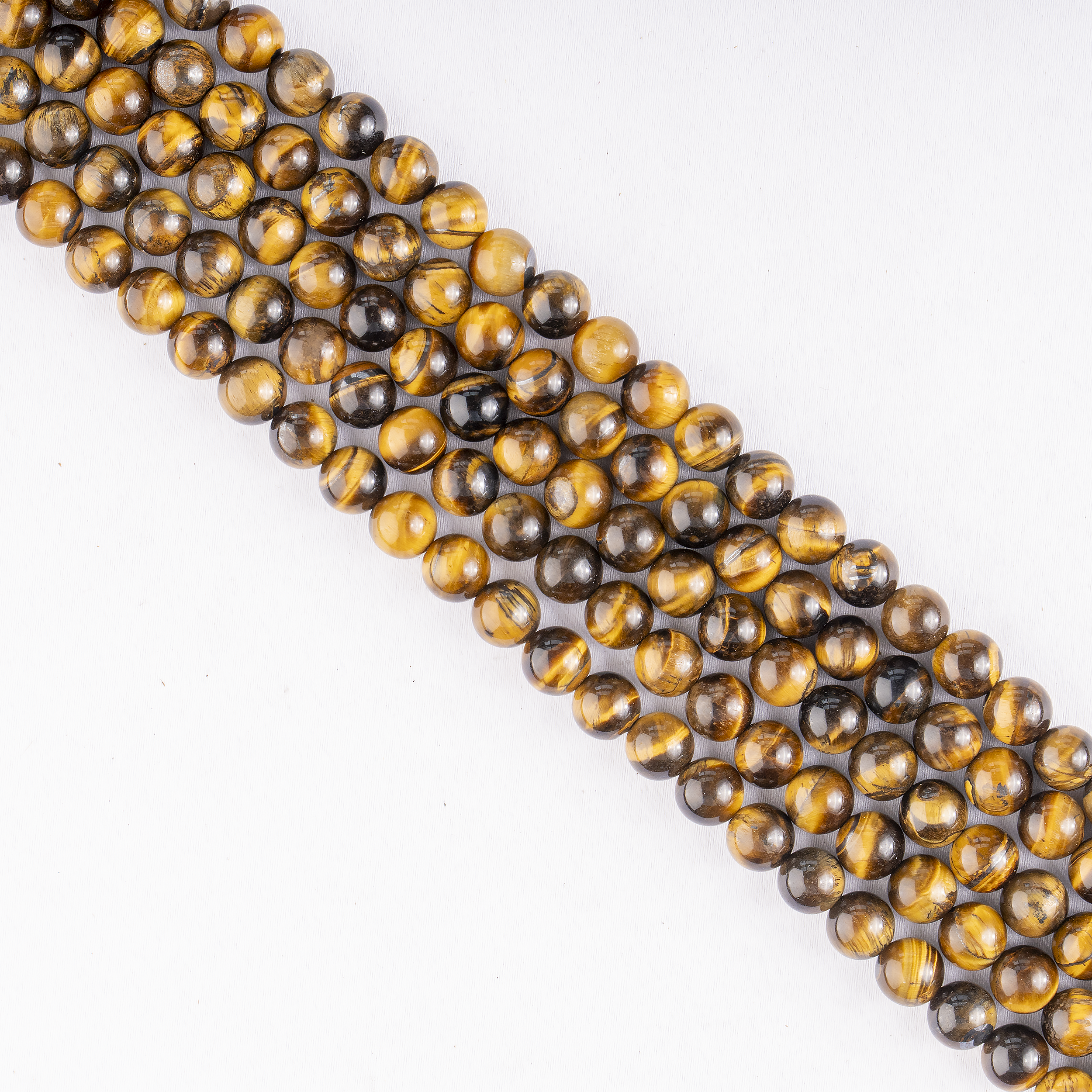 Soothing Crystals Beads - Vente Perle - Perles de Bijoux en Cristal | Œil de Tigre | Perles de Pierres Précieuses de Guérison1