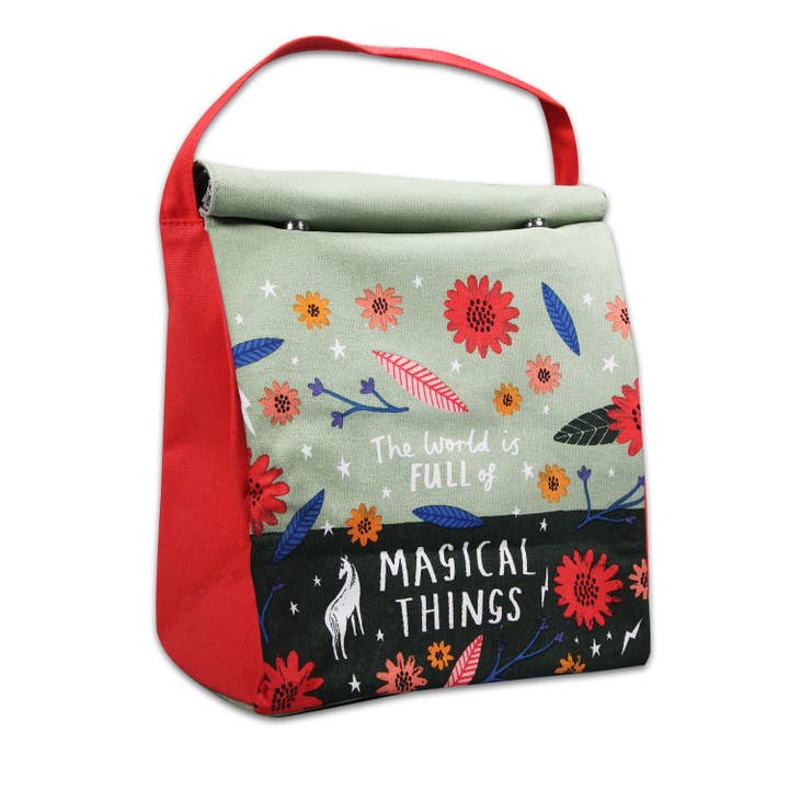 Insulated Lunch Picnic Bag Floral Pattern Magical Things for wholesale by Half Moon Bay By Design