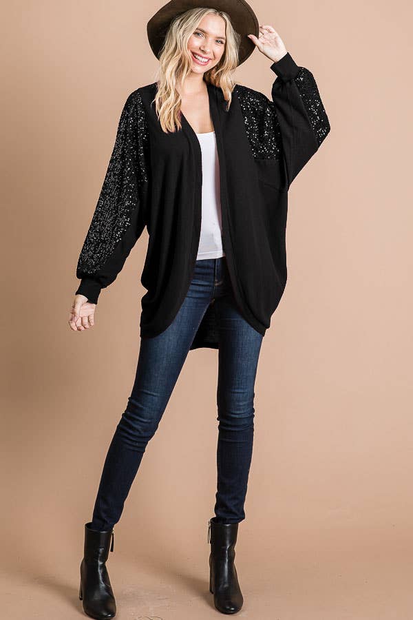 7th Ray - Wholesale Cardigan - Women's - Chill Embrace Women's Casual Cardigan T36559