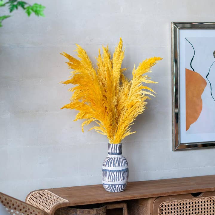 A&B Home Group Inc. - Wholesale Artificial plant - 6x2x37"H 3pc/Bag Cream Pampas Grass Cluster3