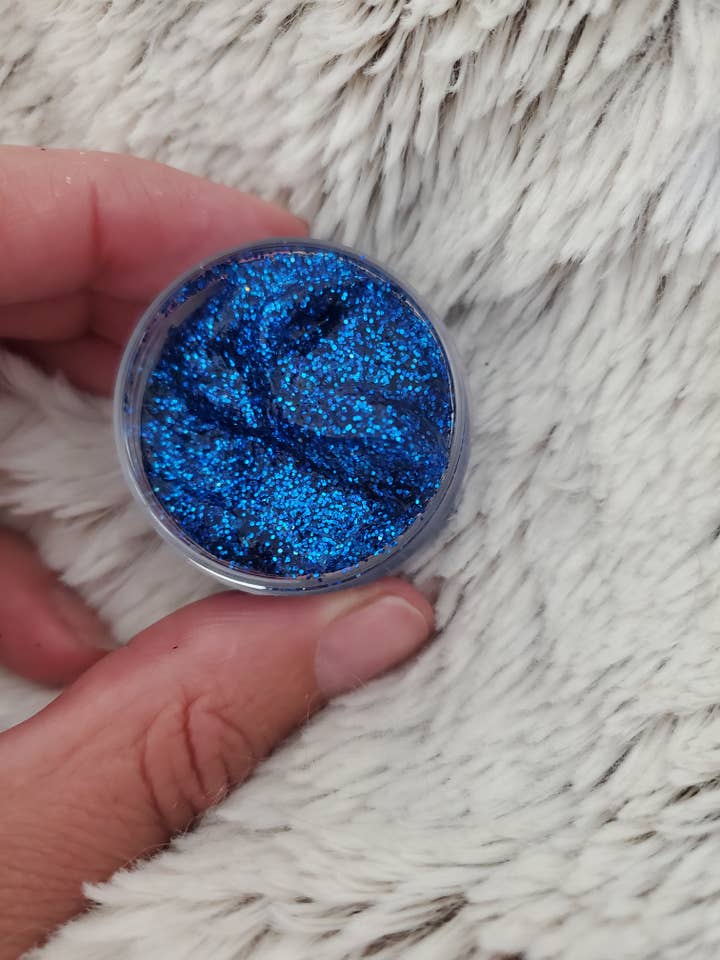 Royal Blue hair and body glitter for wholesale by Heart n Sol