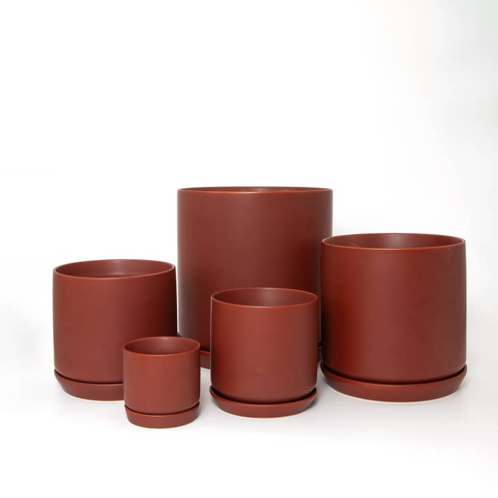 Potted - Wholesale Plant pot - Mini Oslo Planter Brick1