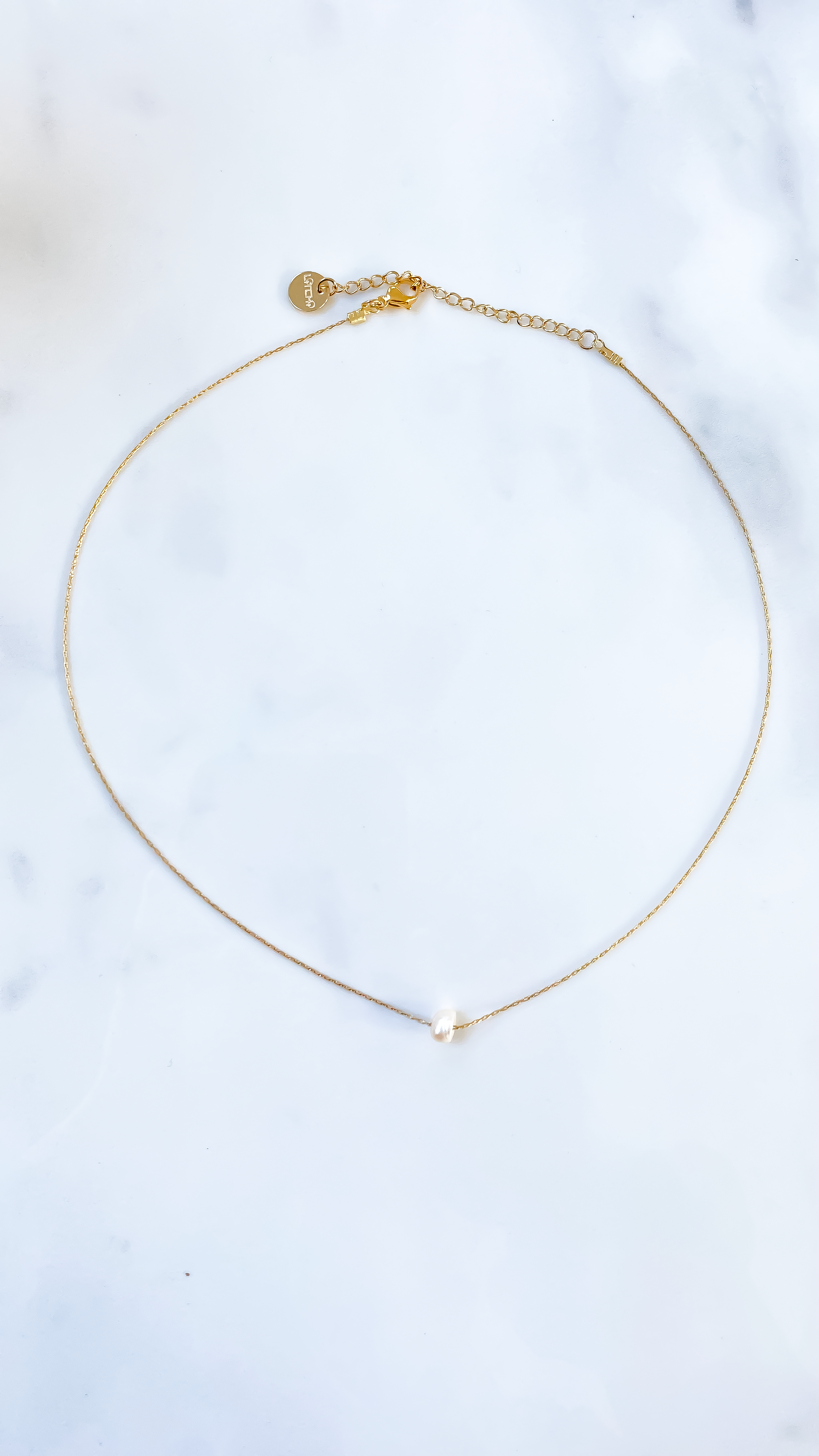 LITCHI - Vendita all'ingrosso Collane di perline/perle - Collana con singola perla2