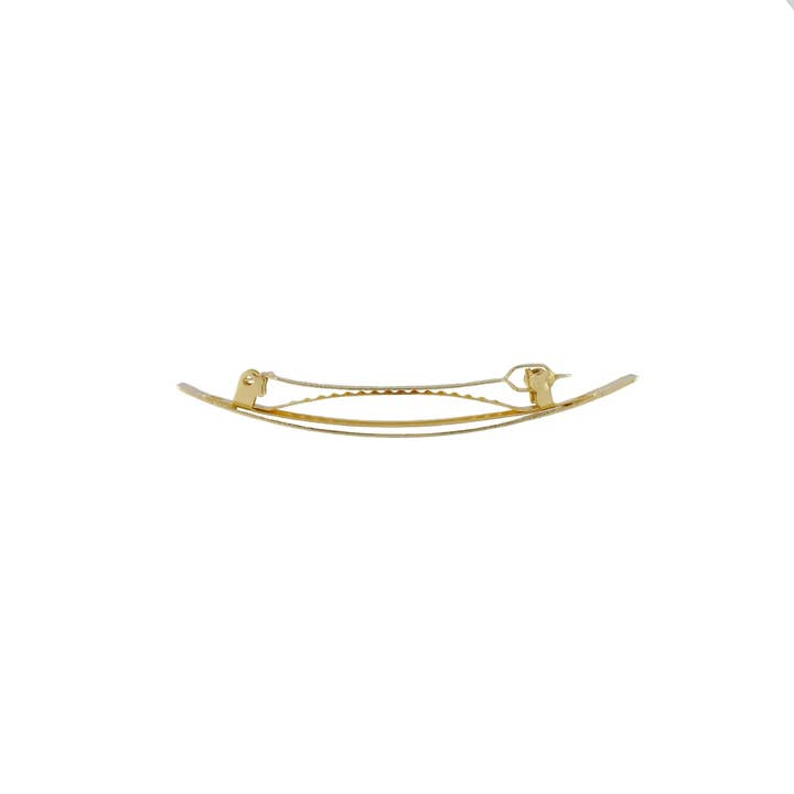 Dansk Copenhagen - Wholesale Hair Clip - Women's - Theia Hair Clip Gold Plating, 2 On Card6