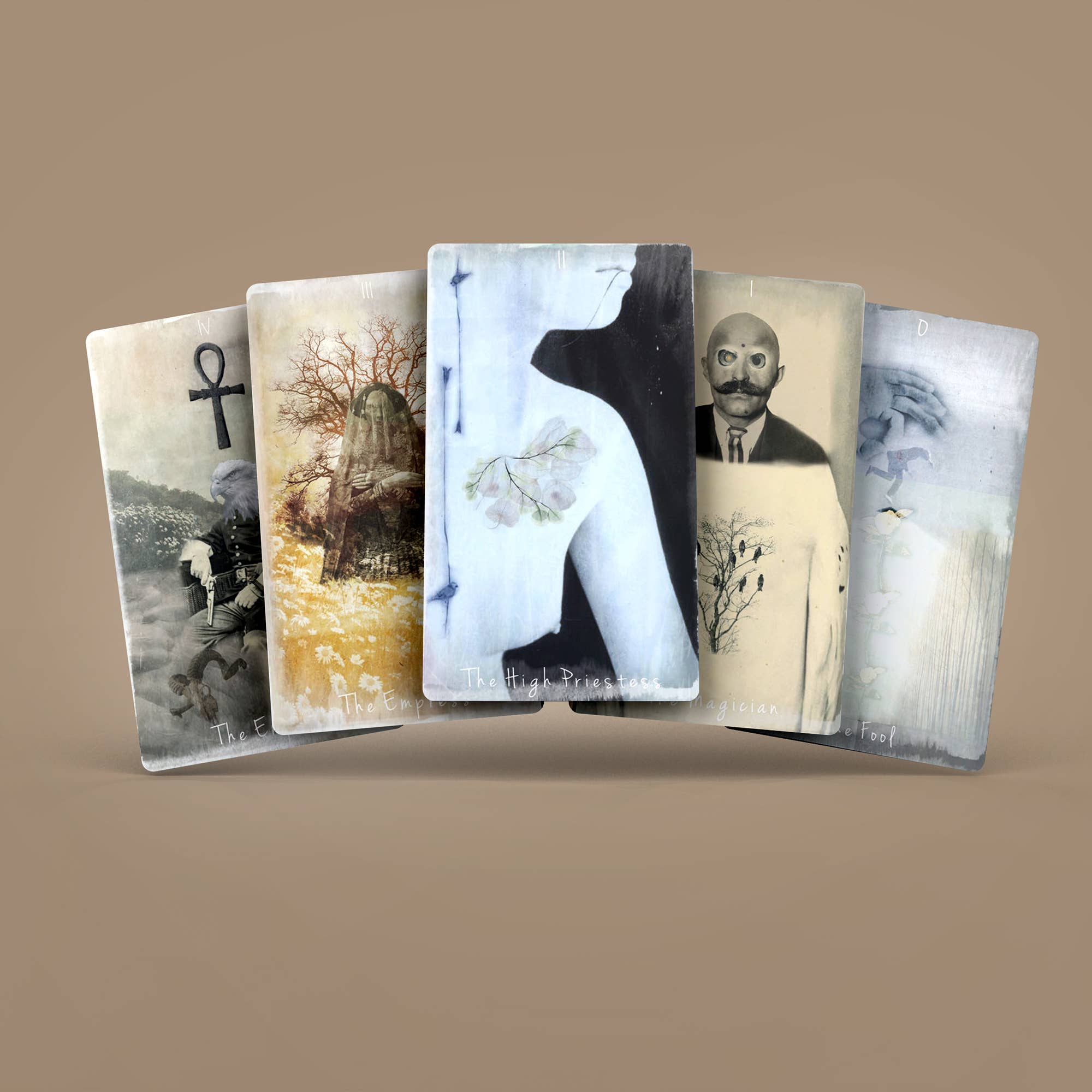 Darksynevyr - Wholesale Tarotkaarten - Tarot van Onbekende Schaduwen 78+2 Kaarten Deck | Belastingvrij EU/VS2