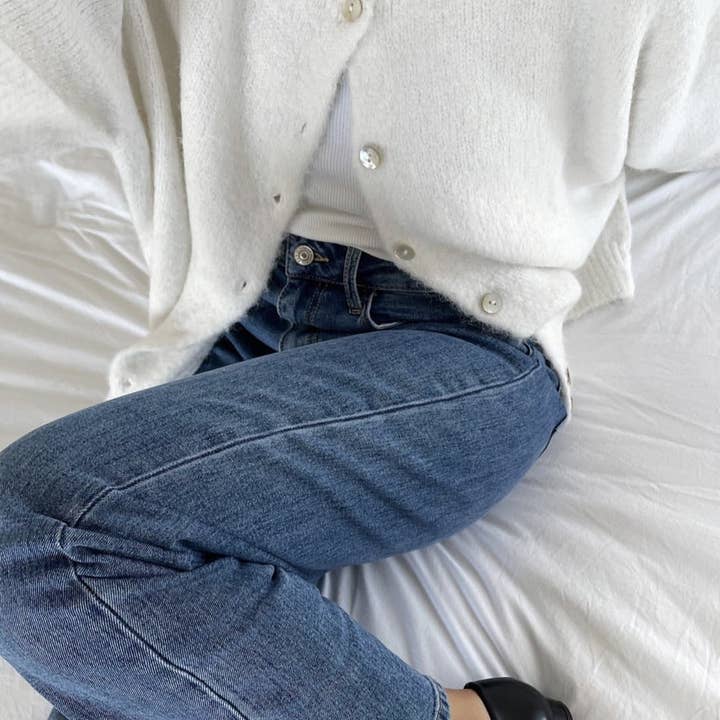 Suhkasana - Wholesale Cardigan - Women's - Soft Wool Blend Knit Cardigan Women Button Front Sweater2