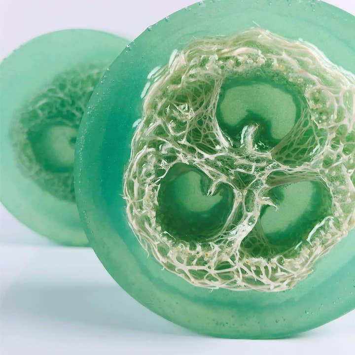 The Green Rift - Wholesale Bar Soap - Bombshell Diva Loofa Soap0