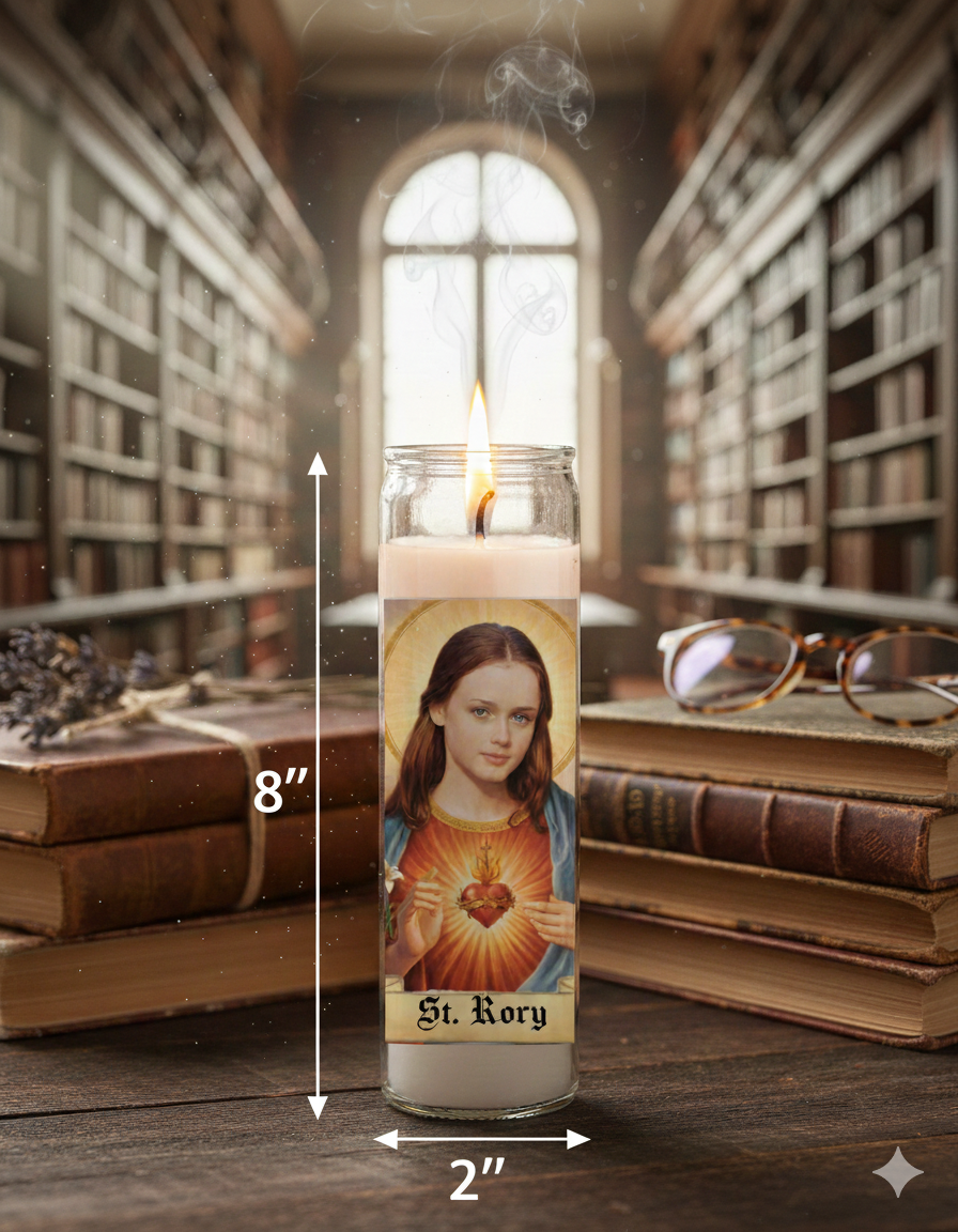 Very Gay. Very Busy. - Wholesale Novelty Candle - Gilmore Girls Saint Candle9