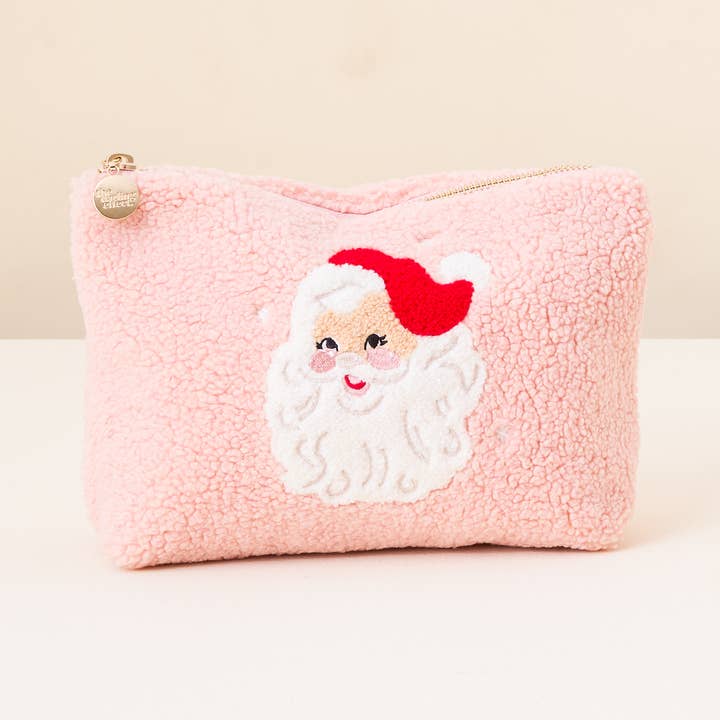 Teddy Pouch-Dear Santa for wholesale by The Darling Effect