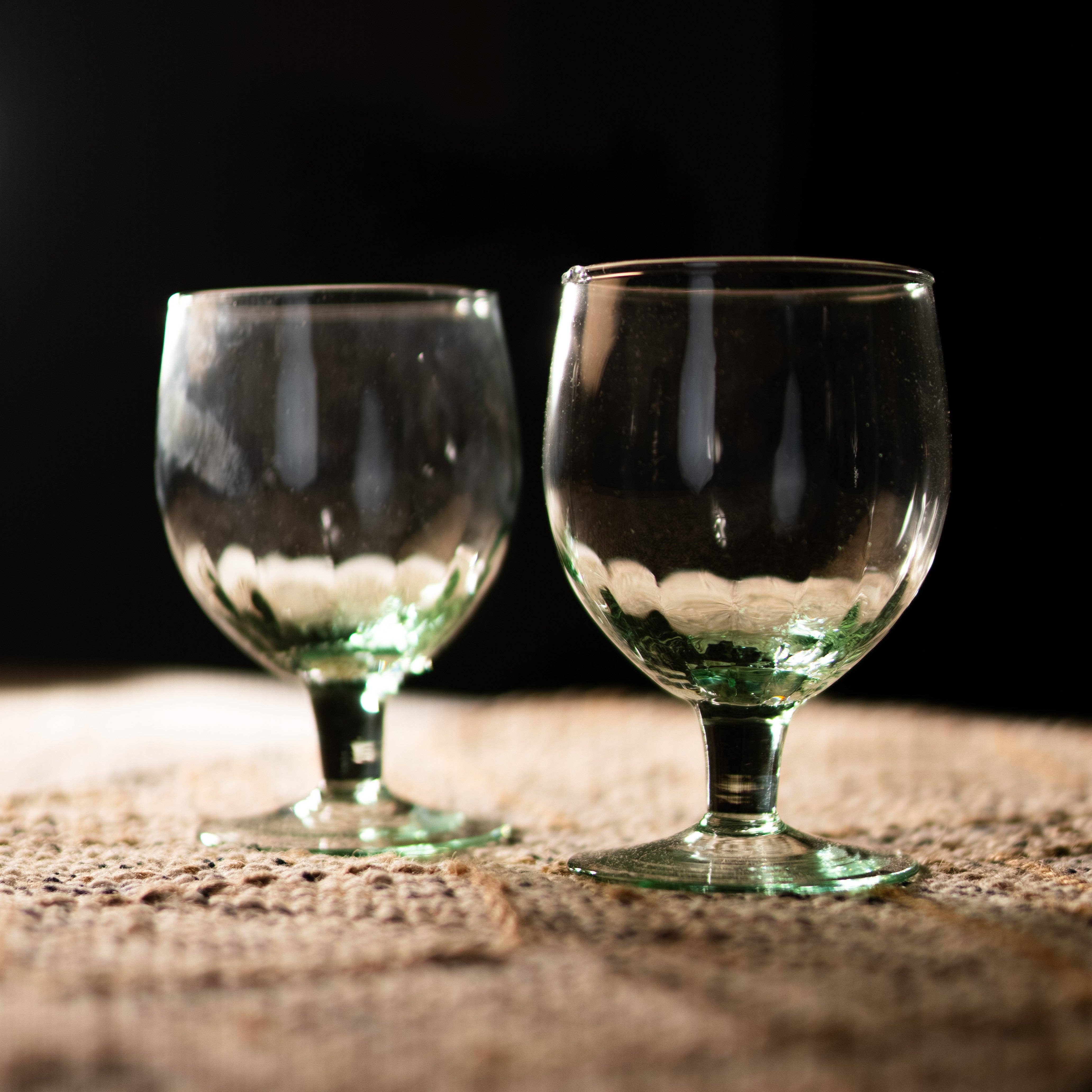 Jarapa – wholesale Wine glass – Recycled Glass Wine Glass 300ml