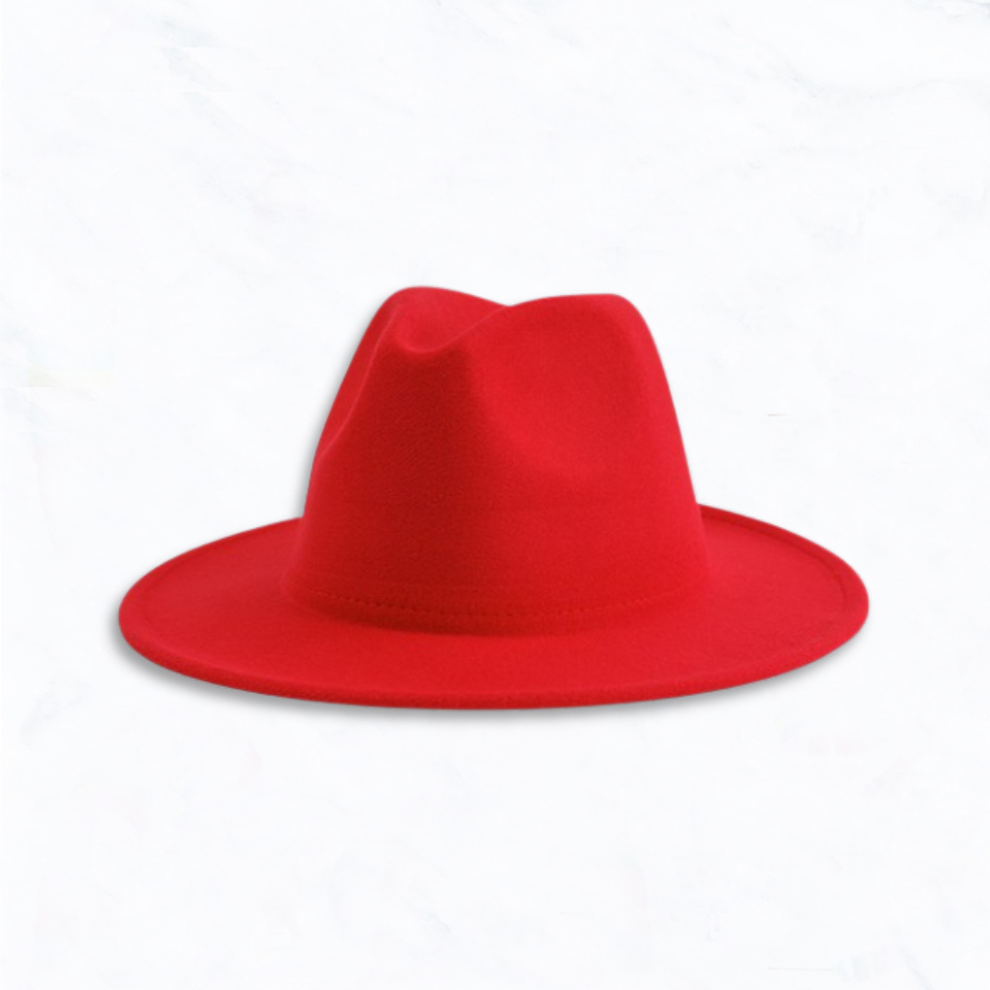 Suzie Q USA - Wholesale Fedora - Unisex - Flat Edge Felt Fedora Hat4