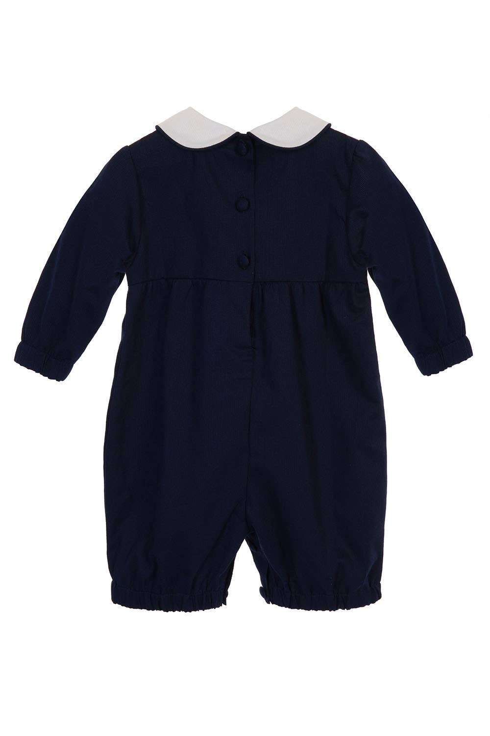 Annafie London Ltd - Vente Barboteuse – bébé - Combishort smocké HORSE CAROUSEL2