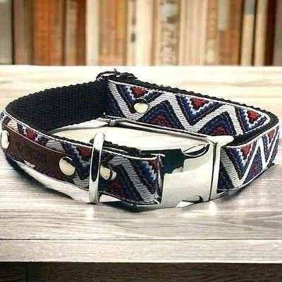 Bespoke Charm Couture Custom Canine Cotton Collar for wholesale by Finnigan