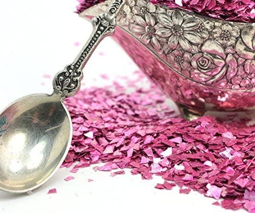 Pastel Rose German Glass Glitter  - Real Super Shard Glitter for wholesale on Faire6