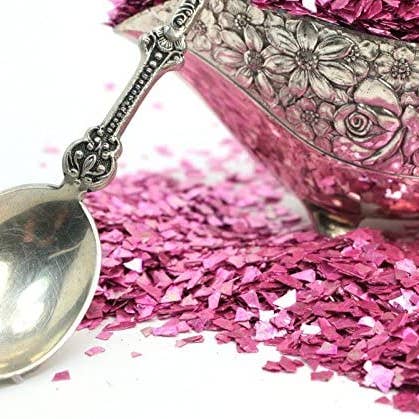 Pastel Rose German Glass Glitter - Real Super Shard Glitter for wholesale on Faire6