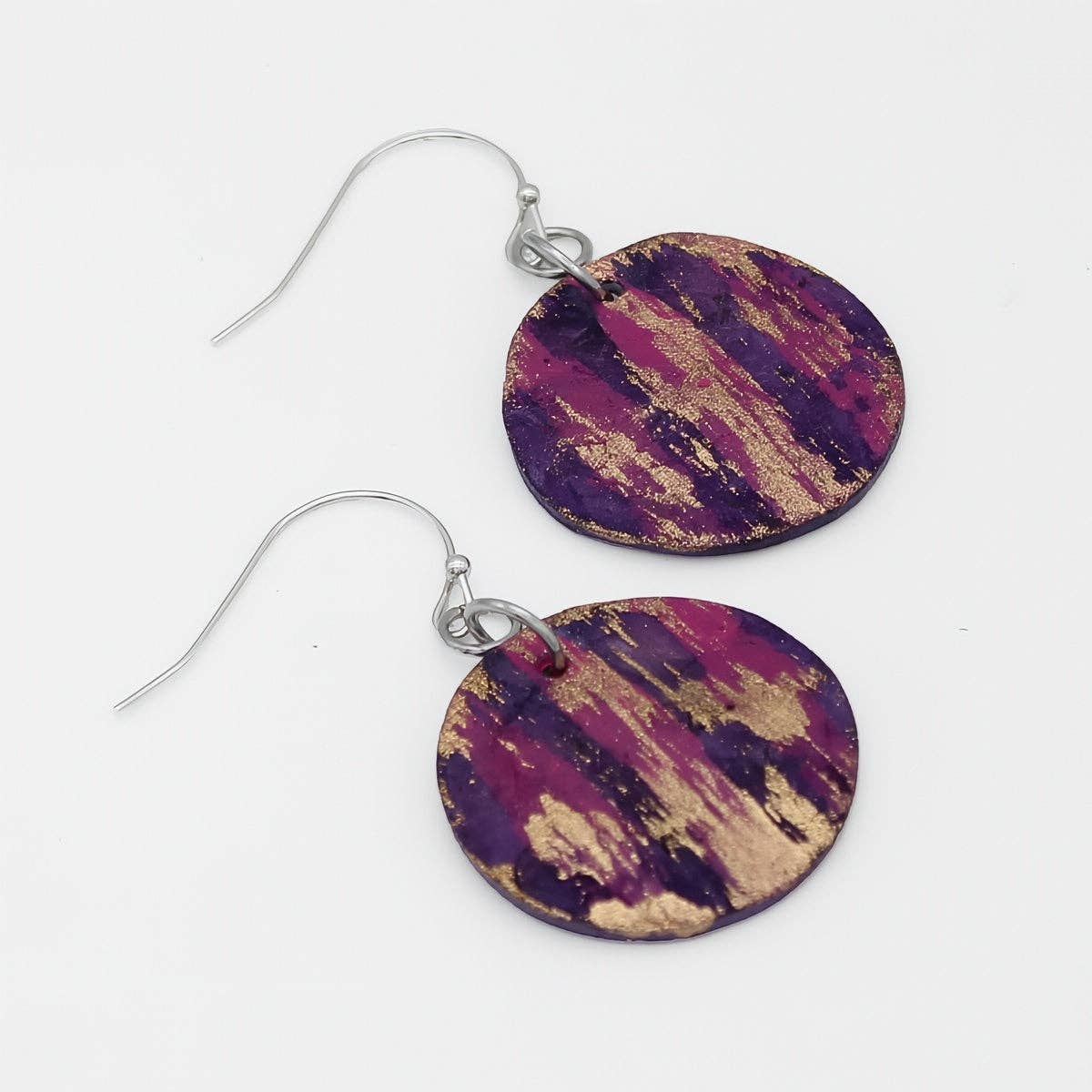 Sylca Designs - Wholesale Dangle Earrings - Purple Evening Maren Earrings2
