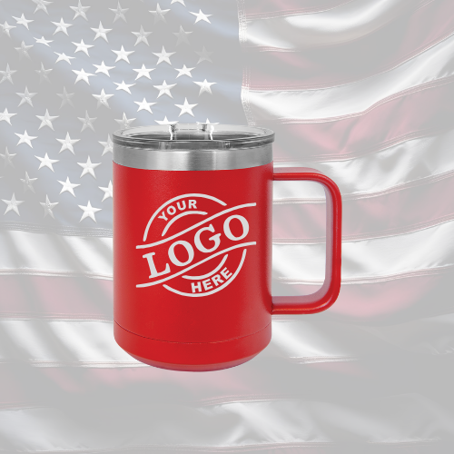 Freedomforge custom creations llc - Wholesale Insulated Mug/Tumbler - Custom Engraved Polar Camel 15oz Mug1