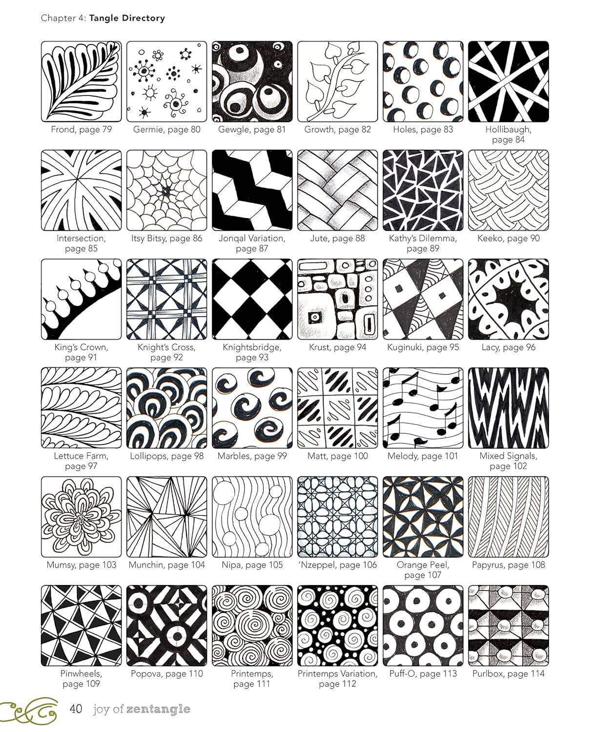 Fox Chapel Publishing - Vente Arts et divertissement - Joy of Zentangle - Tracez votre chemin vers une créativité accrue3