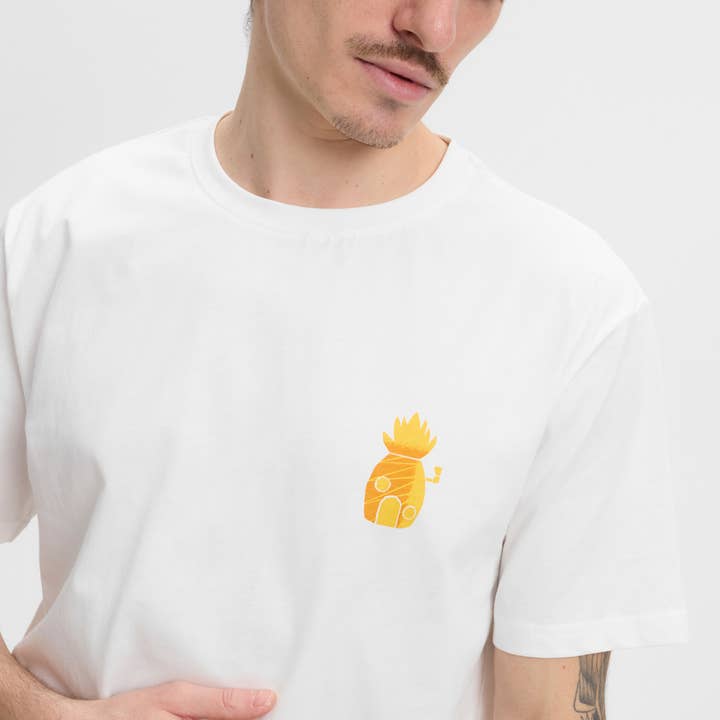 Hydroponic - Wholesale Screen Printed T-Shirt - Men's - SB Luau SS 01 - White6