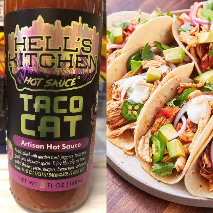 Hell's Kitchen Hot Sauce - Wholesale Hot Sauce - Taco Cat Case 5oz. Bottles