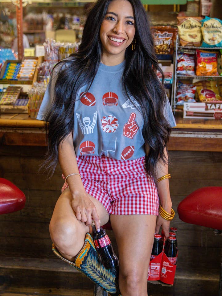 T-SHIRT ÍCONE DO DIA DE JOGO por atacado de Summer Tees