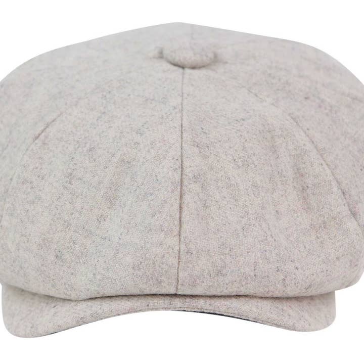 Infinity Leather (Upperclass Fashions Ltd) - Venta al por mayor Gorro de estilo colegial - Hombre - Gorra de Panadero de 8 Paneles Newsboy Peaky Blinders para Hombre