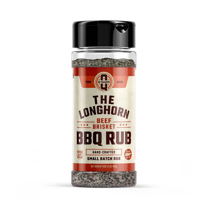 The Longhorn Brisket Rub for wholesale by Q Sauce